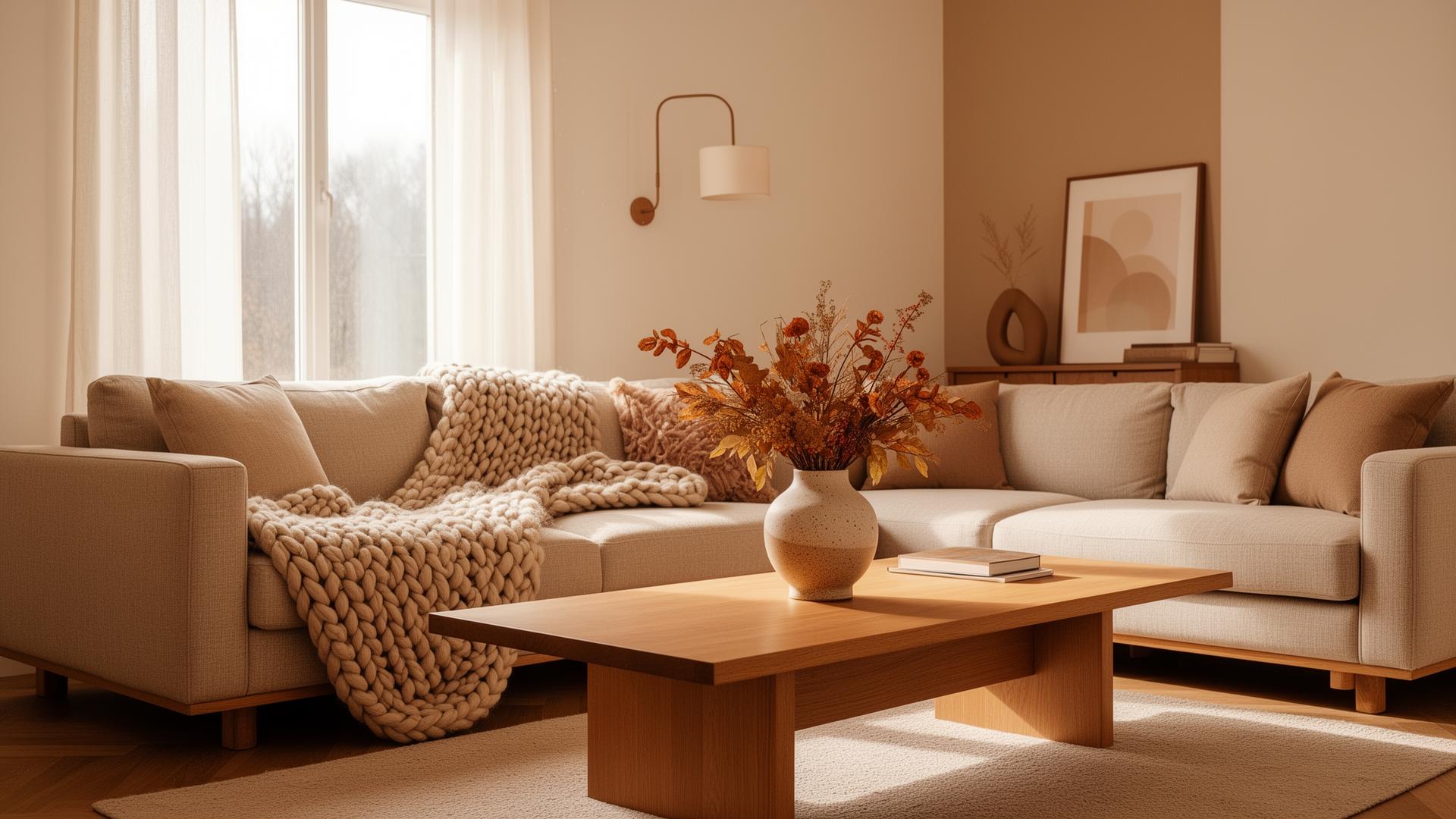 Cosy living room interiors